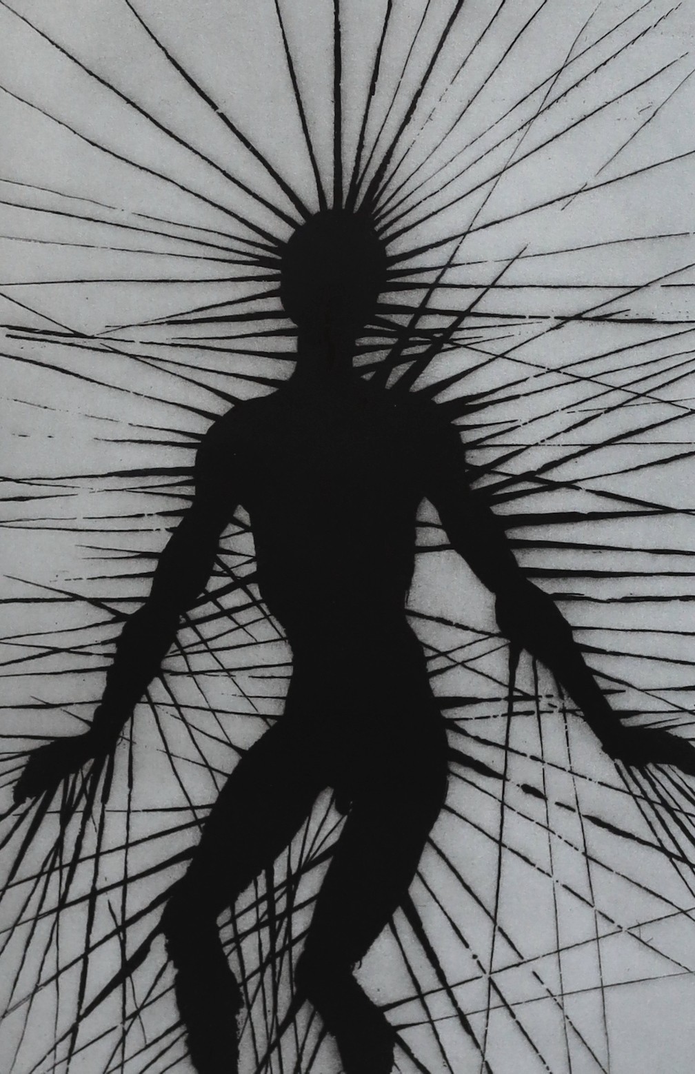 Sir Antony Gormley OBE RA, (b.1950-), Untitled, etching and aquatint, 2001, on wove paper, 36 x 24 cm.